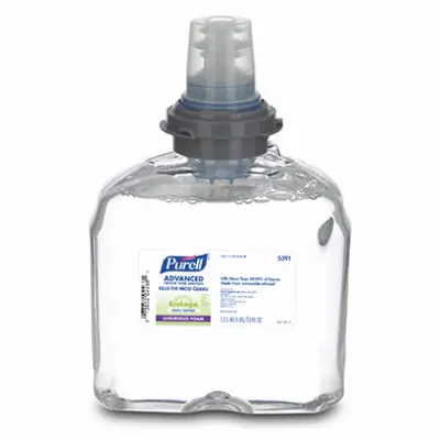 GOJO PURELL INSTANT HAND SANITIZER FOAM GREEN CERTIFIED TFX 2/1200ML - pack of 2 5391-02-XCP2 GOJO PURELL INSTANT HAND SANITIZER FOAM GREEN CERTIFIED TFX 2/1200ML - pack of 2 5391-02-XCP2