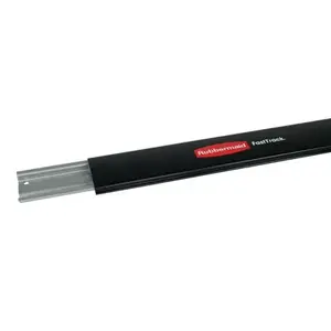 Rubbermaid 1784415 Hang Rail FastTrack 2.3" W X 4 ft. D Silver Metal Silver