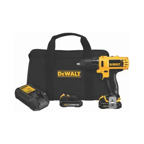 3/8" 12V MAX CORDLESS DRILL/DRIVER KIT 3/8" 12V MAX CORDLESS DRILL/DRIVER KIT