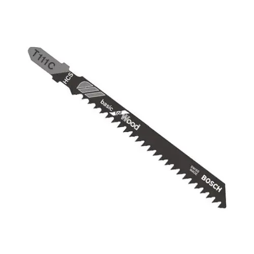 Jig Saw Blade, 4 in L Metallic - pack of 5 Jig Saw Blade, 4 in L Metallic - pack of 5