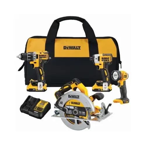 20V MAX XR LI-ION COMPACT 4-TOOL K 20V MAX XR LI-ION COMPACT 4-TOOL K