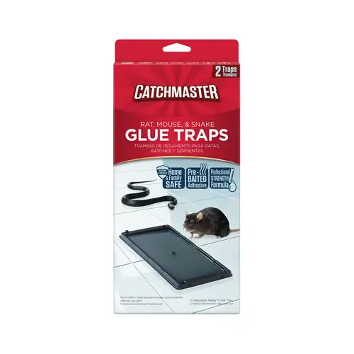 Rat, Mouse & Snake Glue Traps pair