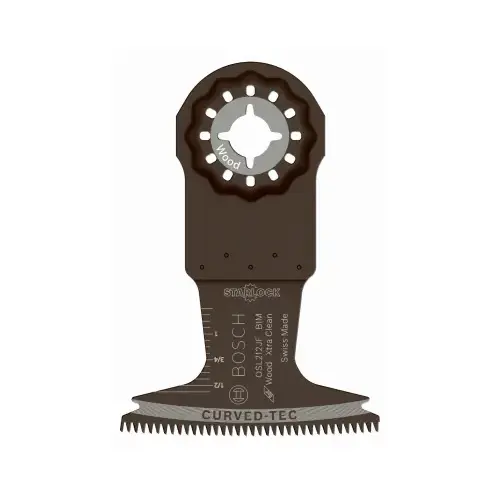 Starlock Oscillating Blade, 2-1/2 in, Bi-Metal Black Starlock Oscillating Blade, 2-1/2 in, Bi-Metal Black