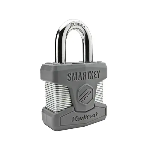 026 SMT STD CP Padlock, Alike Key, Standard Shackle, 0.359 in Dia Shackle, Molybdenum Shackle, Steel Body Satin Chrome 026 SMT STD CP Padlock, Alike Key, Standard Shackle, 0.359 in Dia Shackle, Molybdenum Shackle, Steel Body Satin Chrome