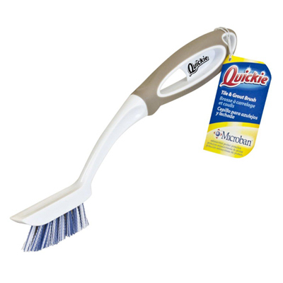 Quickie 155MB Tile and Grout Brush White/Beige