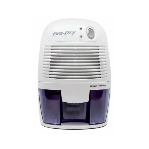 8 Oz./Day 1100 Cu. Ft. Coverage 1-Speed Dehumidifier White 8 Oz./Day 1100 Cu. Ft. Coverage 1-Speed Dehumidifier White