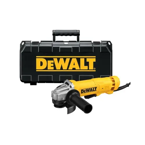 Angle Grinder Kit, 5/8-11 UNC Spindle, 4-1/2 in Dia Wheel, 11,000 rpm Speed Black/Gray/Yellow Angle Grinder Kit, 5/8-11 UNC Spindle, 4-1/2 in Dia Wheel, 11,000 rpm Speed Black/Gray/Yellow