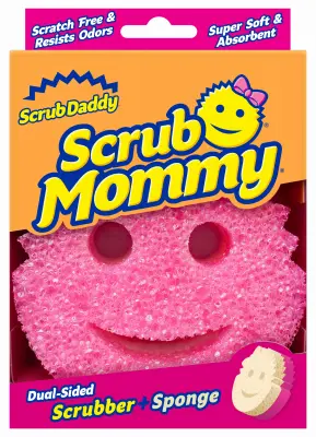 Scrub Daddy Scrub Mommy Non-Scratch Sponge Pink SM24MVP2016 Scrub Daddy Scrub Mommy Non-Scratch Sponge Pink SM24MVP2016