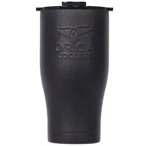 ORCA ORCCHA27BK/CL Chaser Series Tumbler, 27 oz Capacity, Stainless Steel, Black, Insulated