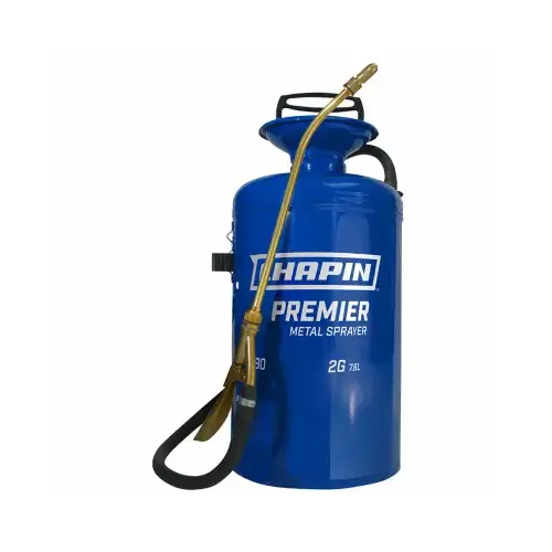 Premier Pro Compression Sprayer, 2 gal Tank, Steel Tank, 42 in L Hose, Blue Premier Pro Compression Sprayer, 2 gal Tank, Steel Tank, 42 in L Hose, Blue