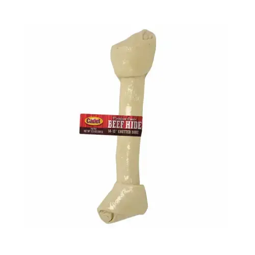 Gourmet Dog Treats, Rawhide Bone, Beef, 14-15-In. Gourmet Dog Treats, Rawhide Bone, Beef, 14-15-In.