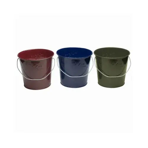 Lavish Woodland Wax Bucket Candle, Army Green/Burgundy/Navy Blue, Citronella, 35 hr Burn Time, 17 oz Lavish Woodland Wax Bucket Candle, Army Green/Burgundy/Navy Blue, Citronella, 35 hr Burn Time, 17 oz