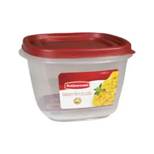 1777088 Food Storage Container, 7 Cups Capacity, Plastic, Clear 1777088 Food Storage Container, 7 Cups Capacity, Plastic, Clear