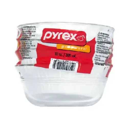 Custard Cups 4.88" W X 4.88" L Clear Clear