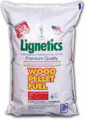LIGNETICS OF VIRGINIA 40LBSKID PELLET WOOD FUEL 40LB