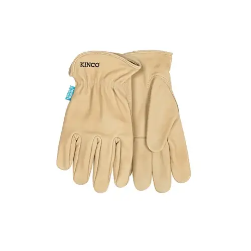 Driver Gloves, Men's, L, Keystone Thumb, Easy-On Cuff, Cowhide Leather, Tan Driver Gloves, Men's, L, Keystone Thumb, Easy-On Cuff, Cowhide Leather, Tan