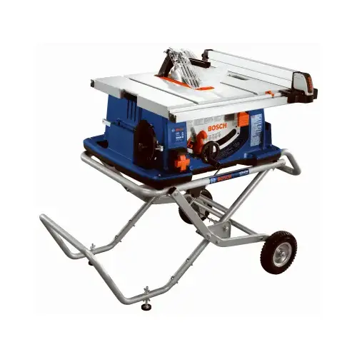 Portable Table Saw, 120 VAC, 15 A, 10 in Dia Blade, 5/8 in Arbor, 30 in Rip Capacity Right Portable Table Saw, 120 VAC, 15 A, 10 in Dia Blade, 5/8 in Arbor, 30 in Rip Capacity Right