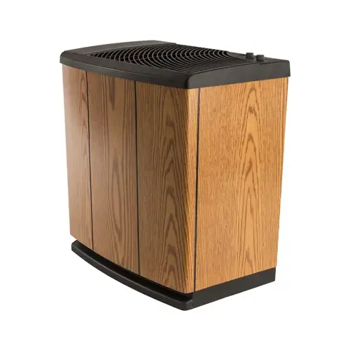 Console Humidifier, 120 V, 4-Speed, 3700 sq-ft Coverage Area, Analog Control, Light Oak Console Humidifier, 120 V, 4-Speed, 3700 sq-ft Coverage Area, Analog Control, Light Oak