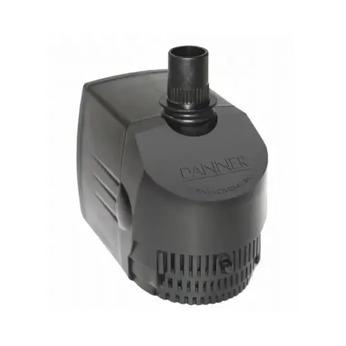 Fountain Pump 4.5 ft. Plastic 290 gal 115 V Black