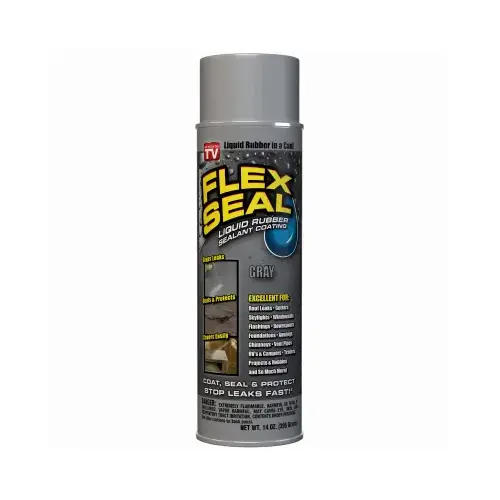 US473SL20 Liquid Rubber Sealant, Gray, 14 oz, Can - pack of 6 US473SL20 Liquid Rubber Sealant, Gray, 14 oz, Can - pack of 6