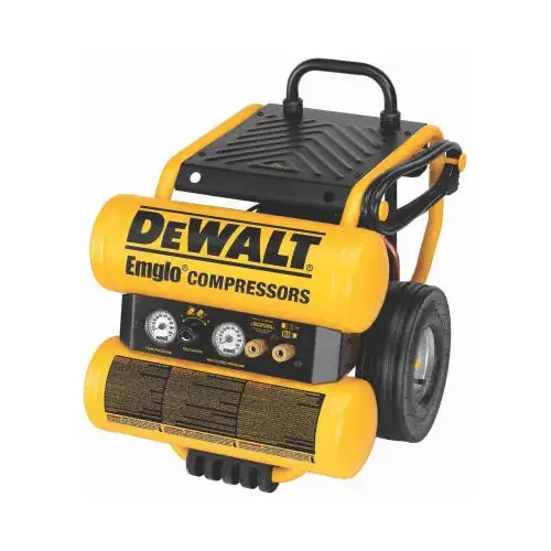 Air Compressor 4 gal Twin Stack Portable 125 psi 1.1 HP Air Compressor 4 gal Twin Stack Portable 125 psi 1.1 HP