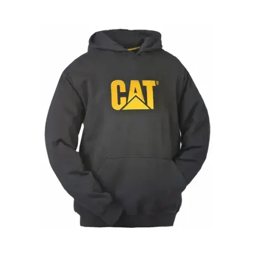 CAT Trademark Hooded Sweatshirt, Black, 2XL CAT Trademark Hooded Sweatshirt, Black, 2XL