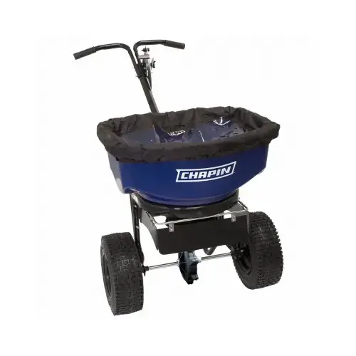 Professional Sure Spread Salt and Ice Melt Spreader with Baffles, 80 lb Capacity, Poly Hopper Professional Sure Spread Salt and Ice Melt Spreader with Baffles, 80 lb Capacity, Poly Hopper