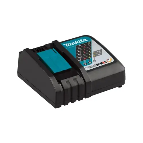 Battery Charger, 7.2 to 18 V Input, 1.5 to 5 Ah, 45 min Charge, Battery Included: No Black Battery Charger, 7.2 to 18 V Input, 1.5 to 5 Ah, 45 min Charge, Battery Included: No Black