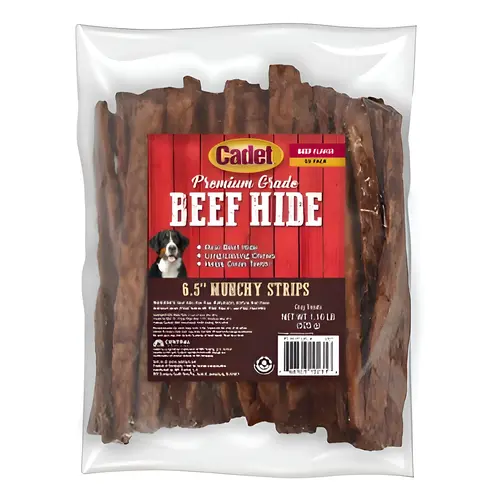 Gourmet Dog Treats, Rawhide Strips, 6-1/2-In - pack of 50 Gourmet Dog Treats, Rawhide Strips, 6-1/2-In - pack of 50