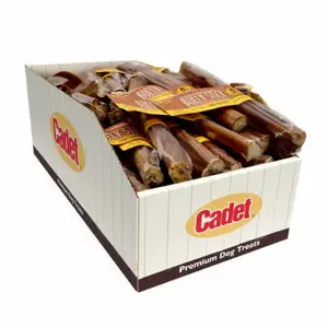 IMS TRADING CORP C10553-6 Dog Treats, Natural Bully Stick, 6-In.