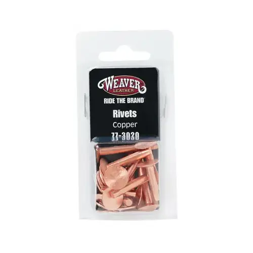 12PC COP Rivet & Burr