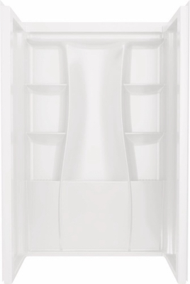 Delta B12205-4834-WH 48x34" Shower Wall High Gloss White