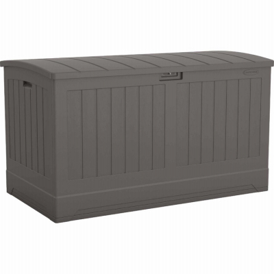 Suncast BMDB200 Deck Box 58" W X 32" D Gray Plastic 200 gal Gray