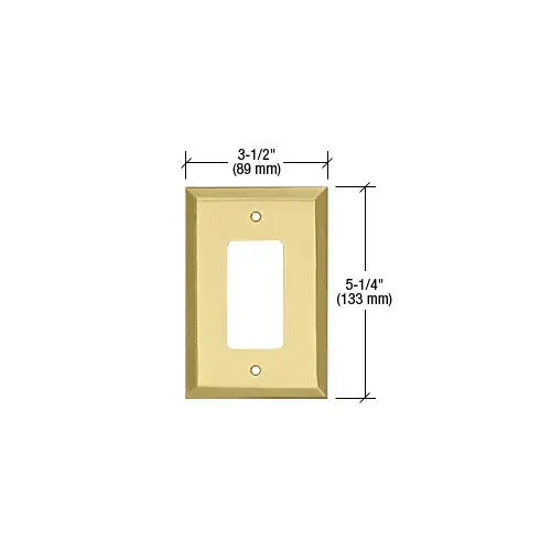 Brass Single Designer Metal Mirror Plate Brass Single Designer Metal Mirror Plate