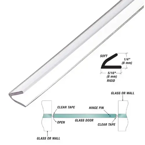 "V" Seal (Dual Durometer) with Pre-Applied Tape Clear