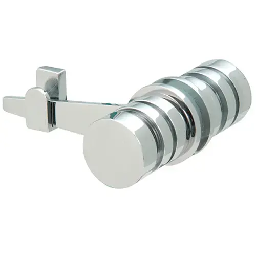 Knob Latch With Throw Extension 180 Degree Polished Chrome Knob Latch With Throw Extension 180 Degree Polished Chrome