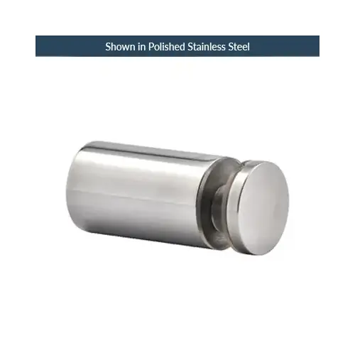 Standard Series Glass Door Knob Single Mount Polished Nickel Standard Series Glass Door Knob Single Mount Polished Nickel