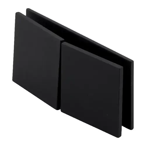 Oil Rubbed Bronze 180 Degree Glass to Glass Designer Series Y Clip