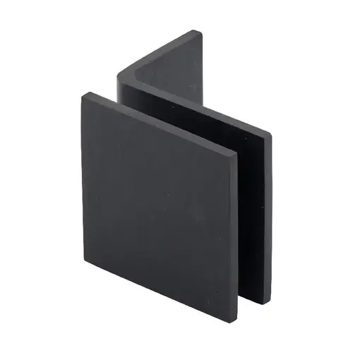 Oil Rubbed Bronze Wall Mount Designer Series Glass Clip with Mounting Leg