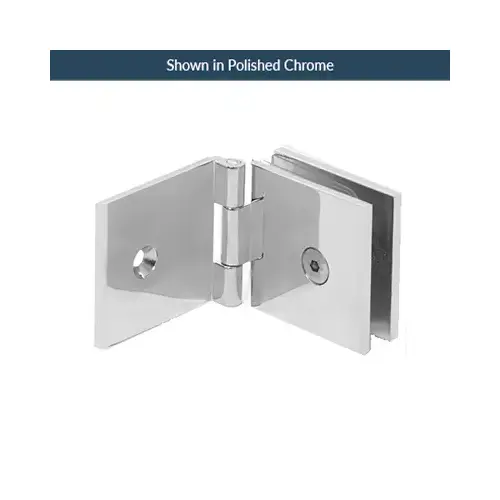 Oil Rubbed Bronze Adjustable Wall Mount Designer Series Glass Clip 2" X 2" (51 X 51 mm)