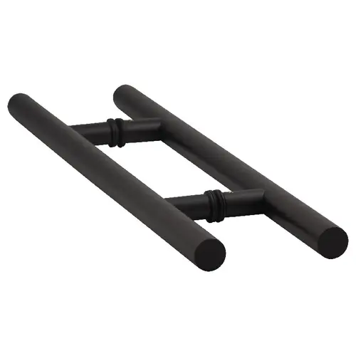 Oil Rubbed Bronze (H) Style Back To Back Handle 12" CTC/24" Overall Oil Rubbed Bronze (H) Style Back To Back Handle 12" CTC/24" Overall