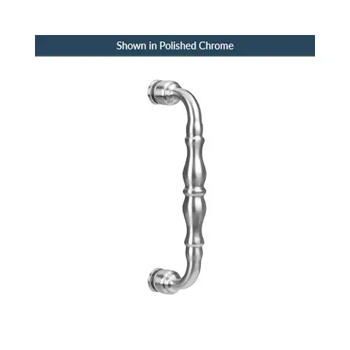 8 Inches Center To Center Traditional Series Shower Door Handle Single Mount Brushed Nickel 8 Inches Center To Center Traditional Series Shower Door Handle Single Mount Brushed Nickel