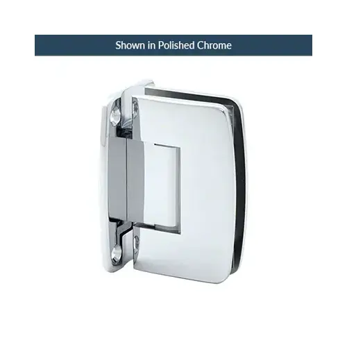 Matte Black Wall Mount with "H" Back Plate Adustable Valencia Series Hinge