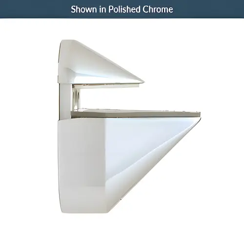 Adjustable Shelf Bracket For Glass Or Wood Shelves Fits 1/8 Inch To 15/16 Inch Glass Brushed Nickel Adjustable Shelf Bracket For Glass Or Wood Shelves Fits 1/8 Inch To 15/16 Inch Glass Brushed Nickel