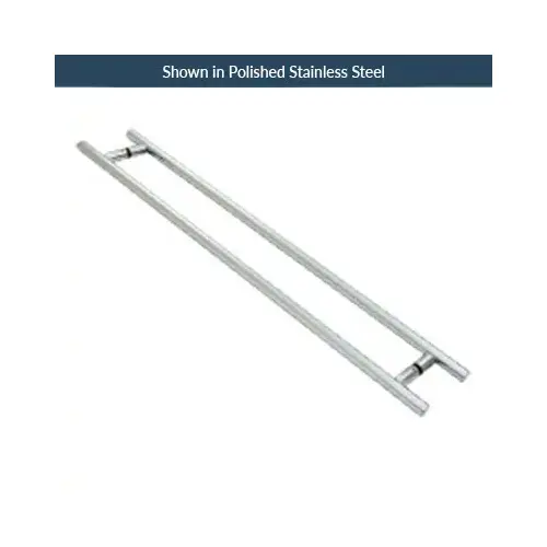 Oil Rubbed Bronze 18" Back to Back Ladder Pull Towel Bar