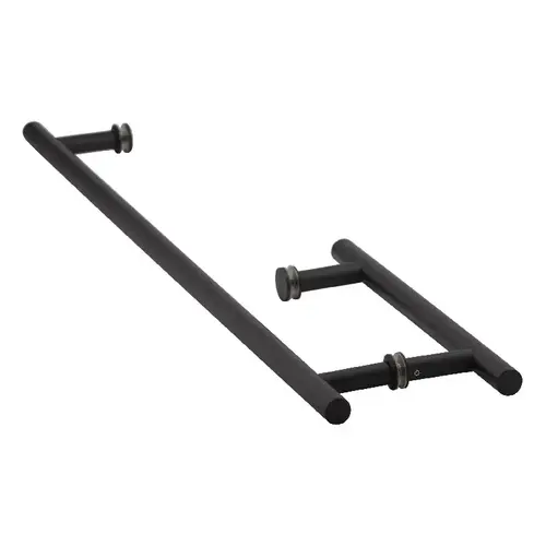Oil Rubbed Bronze 8" X 24" Ladder Pull Towel Bar/Handle Combo Oil Rubbed Bronze 8" X 24" Ladder Pull Towel Bar/Handle Combo