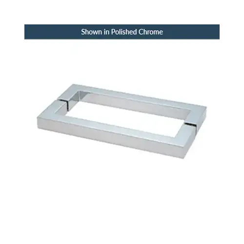 Matte Black 24" Square Series Back to Back Towel Bars Matte Black 24" Square Series Back to Back Towel Bars