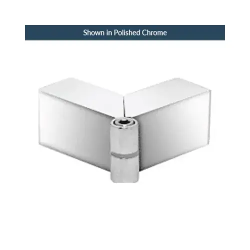 Brushed Nickel 90 degree to 180 degree Clip Brushed Nickel 90 degree to 180 degree Clip