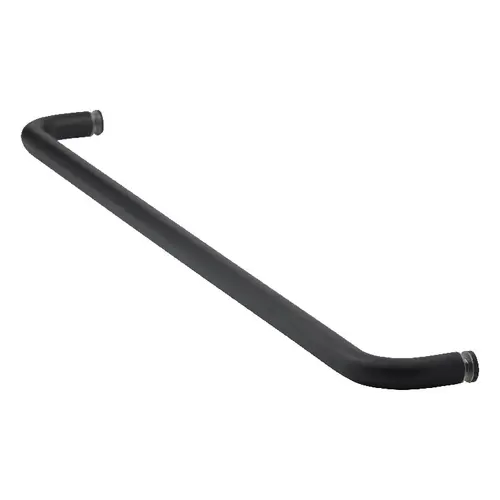 Oil Rubbed Bronze 24" Single Mount Tubular Towel Bar without Washers