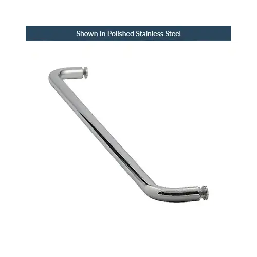 26 Inches Center To Center Standard Tubular Shower Towel Bar Single Mount Without Washers Polished Brass 26 Inches Center To Center Standard Tubular Shower Towel Bar Single Mount Without Washers Polished Brass